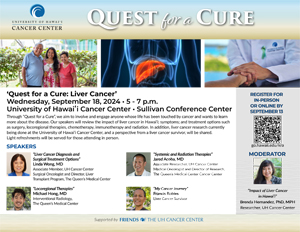 Quest for a Cure flyer